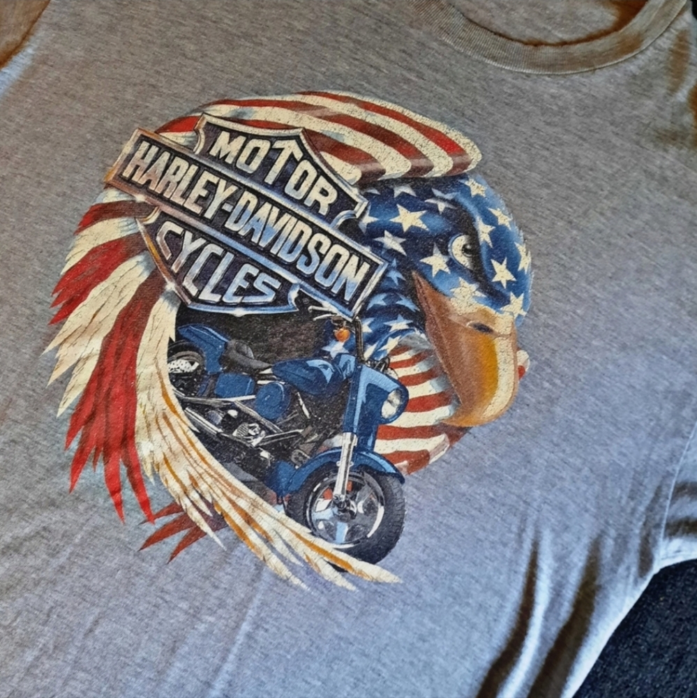 ♧[[Harley-Davidson]]♧ Vintage eagle tee